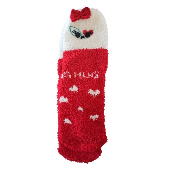 🎁 fofo Fuzzy Christmas Socks - Picture 2 of 3